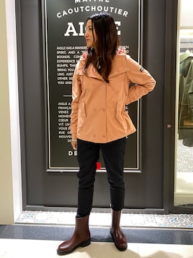 「GORE-TEX」｜okuyama39さん（レディース・160cm）の秋コーディネート