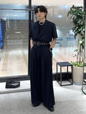 「HARE（ハレ）のアイテム（ドレスシューズ）」を使った、Shotaさん（メンズ・170cm）の夏コーディネート