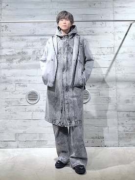 「HARE（ハレ）のアイテム（その他アウター）」を使った、iam _martin__さん（メンズ・181cm）の春コーディネート