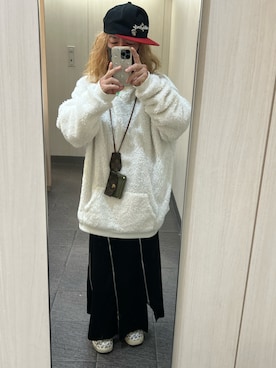 「NIKE（ナイキ）のアイテム（スニーカー、ホワイト系）」を使った、kou198402さん（メンズ・160cm）の春コーディネート
