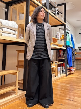「URBAN RESEARCH DOORS（アーバンリサーチドアーズ）のアイテム（フォーマルスーツ/小物）」を使った、さとすけさん（メンズ・163cm）の冬コーディネート