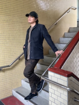 「アイテム（その他アウター）」を使った、ORTHさん（メンズ・170cm）の春コーディネート