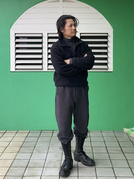 「アイテム（その他アウター）」を使った、ORTHさん（メンズ・170cm・50代）の冬コーディネート