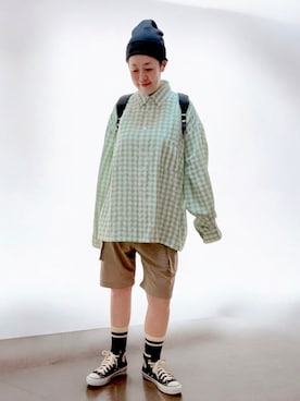 「FRAPBOIS（フラボア）のアイテム（バッグ）」を使った、未央  ‪ ‪ さん（レディース・169cm）の秋コーディネート