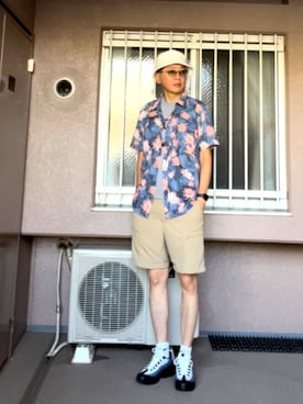「patagonia（パタゴニア）のアイテム（シャツ/ブラウス、その他）」を使った、HiRo🇺🇸さん（メンズ・178cm）の秋コーディネート
