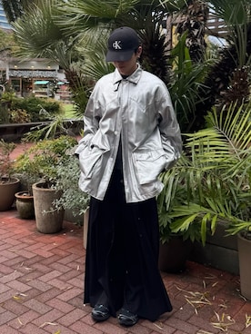 「アイテム（カバーオール）」を使った、てん   さん（メンズ・175cm）の冬コーディネート