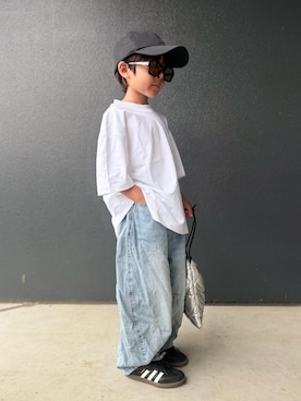 muguさん（キッズ・110cm）の春コーディネート