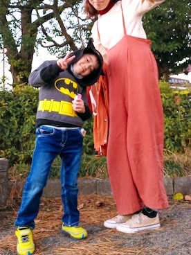 「アイテム（食器/キッチン）」を使った、bikkoさん（キッズ・110cm）の冬コーディネート