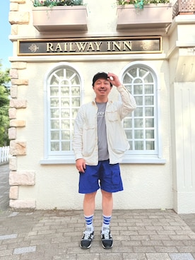 「STUSSY（ステューシー）のアイテム（レッグウェア）」を使った、shuuuuuunchiiiさん（メンズ・168cm）の春コーディネート
