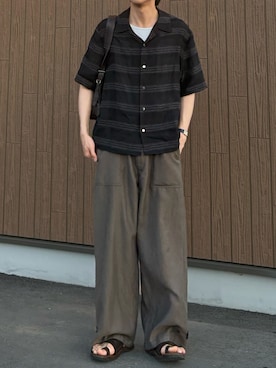 「Llife（ライフ）のアイテム」を使った、ひらひらさん（メンズ・180cm）の春コーディネート