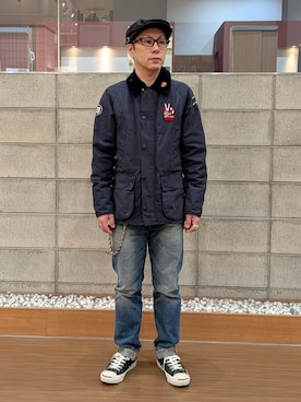 「Denim & Supply Ralph Lauren（デニムアンドサプライラルフローレン）のアイテム」を使った、ゆっきぃさん（メンズ・161cm）の春コーディネート
