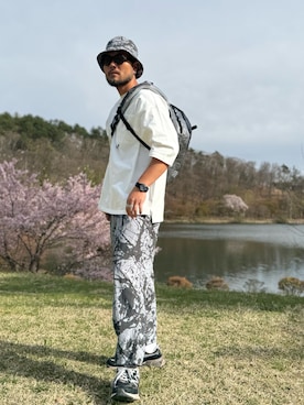 「アイテム（ファッション雑貨）」を使った、Yudaiさん（メンズ・182cm）の春コーディネート