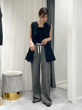 「アイテム（タンクトップ）」を使った、DouDou_serikaさん（レディース・167cm・30代）の夏コーディネート