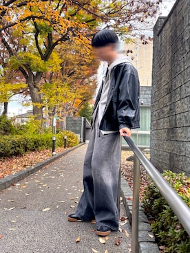 「MONO-MART（モノマート）のアイテム」を使った、　昴優(こうゆう)さん（メンズ・175cm）の秋コーディネート