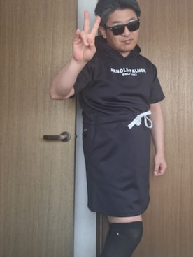 「アイテム（ワンピース）」を使った、ひでぽんさん（メンズ・168cm）の春コーディネート