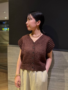 「A part by（アパートバイ）のアイテム（ブレスレット）」を使った、moriさん（レディース・148cm）の春コーディネート