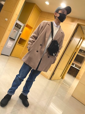 「アイテム（財布/小物）」を使った、wei9119さん（レディース・155cm）の冬コーディネート