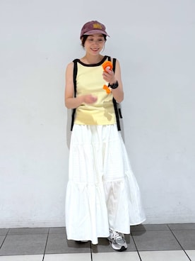 「アイテム（アウトドアグッズ）」を使った、jump18さん（レディース・150cm）の春コーディネート