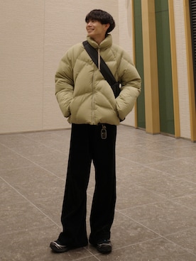 「アイテム（ジャケット/アウター）」を使った、Ryoさん（メンズ・172cm・30代）の冬コーディネート