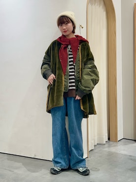 「CIAOPANIC TYPY（チャオパニックティピー）のアイテム（ファッション雑貨）」を使った、kimura_no_fukuさん（レディース・155cm）の冬コーディネート
