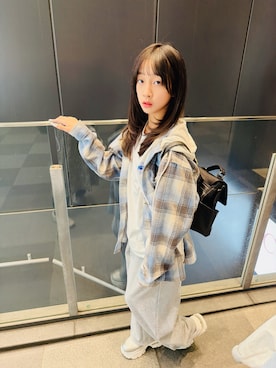 「アイテム（ジャケット/アウター）」を使った、yurimari1118さん（キッズ・140cm）の春コーディネート