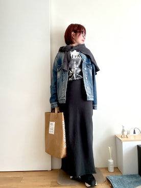 「AP STUDIO（エーピーストゥディオ）のアイテム」を使った、Mitsiさん（レディース・153cm）の春コーディネート