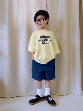 「アイテム（サングラス）」を使った、REIさん（キッズ・110cm）の春コーディネート