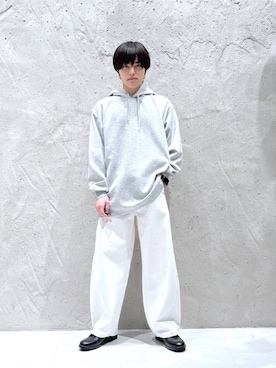 「LOWRYS FARM（ローリーズファーム）のアイテム（パンツ）」を使った、tenma04さん（メンズ・167cm）の冬コーディネート