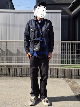 「アイテム（チノパンツ）」を使った、youさん（メンズ・168cm）の春コーディネート