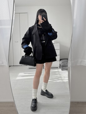 「VIOLETTA（ヴィオレッタ）のアイテム」を使った、comachiさん（レディース・163cm）の冬コーディネート