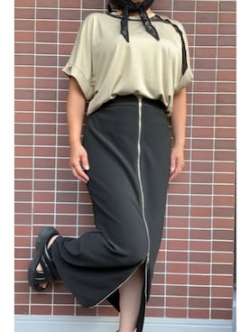 「ORIENT（オリエント）のアイテム」を使った、猫山さん（レディース・161cm）の秋コーディネート