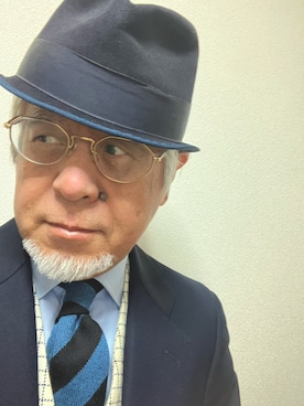 「アイテム（ベスト）」を使った、しまうまおじさんさん（メンズ・165cm・70代）の冬コーディネート