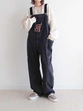 「アイテム（フィギュア）」を使った、𝕪𝕦𝕚さん（レディース・155cm・40代）の秋コーディネート