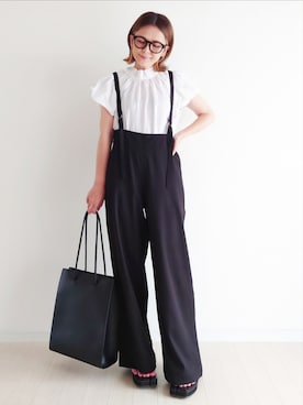 「アイテム（シューズ）」を使った、𝕪𝕦𝕚さん（レディース・155cm・40代）の春コーディネート
