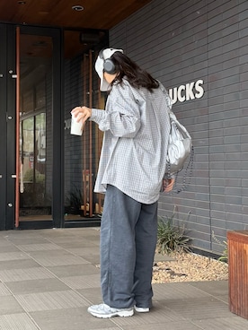 「NIKE（ナイキ）のアイテム（帽子）」を使った、konitanikoさん（レディース・158cm）の春コーディネート
