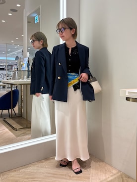 「アイテム（ショルダーバッグ）」を使った、taki chanさん（レディース・155cm・30代）の春コーディネート