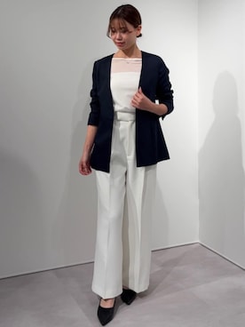「UR'S（ユアーズ）のアイテム（ジャケット/アウター）」を使った、ur'sさん（レディース・155cm）の冬コーディネート