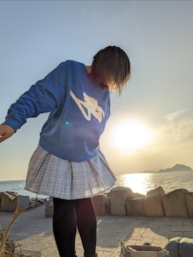 「ナイキ」｜にんじんさん（レディース・164cm）の春コーディネート