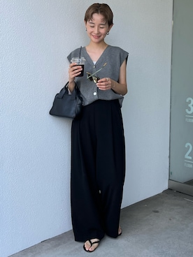 「アイテム（ブラジャー）」を使った、mikkoさん（レディース・161cm）の夏コーディネート