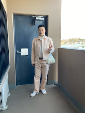 「アイテム（レッグウェア）」を使った、マーチンさん（メンズ・172cm・30代）の春コーディネート
