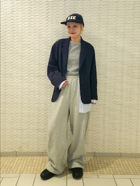 「アイテム（その他アウター）」を使った、sayakaさん（レディース・161cm・30代）の冬コーディネート