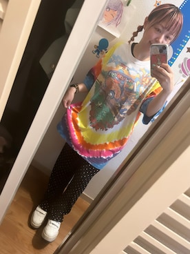 「Avail（アベイル）のアイテム（その他パンツ）」を使った、◎みお◎さん（レディース・150cm）の夏コーディネート