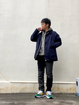 「アイテム（雑貨/ホビー）」を使った、takeさん（メンズ・170cm・40代）の冬コーディネート
