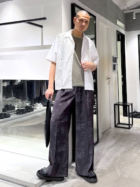 「個性派」｜はのやんさん（メンズ・182cm）の夏コーディネート