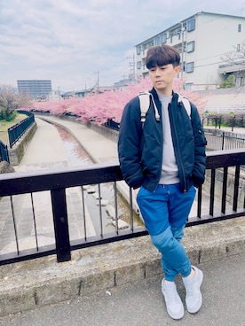 「アイテム（ジャケット/アウター）」を使った、daidai19890529さん（メンズ・168cm）の秋コーディネート
