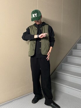 「URBAN RESEARCH Sonny Label（アーバンリサーチサニーレーベル）のアイテム（パーカー）」を使った、たいちさん（メンズ・177cm）の秋コーディネート