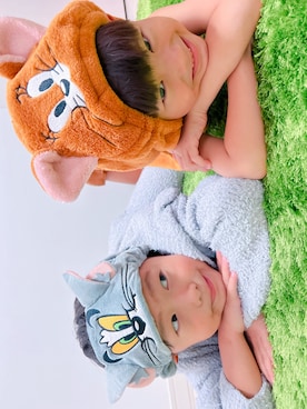 「アイテム（ルームウェア）」を使った、kanatouiさん（キッズ・90cm）の秋コーディネート