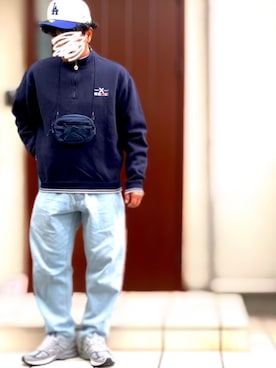 「アイテム（バッグ）」を使った、🍊じゃむさん（メンズ・174cm）の冬コーディネート