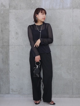 「アイテム（ブラジャー）」を使った、こすぱっしょんゆりえさん（レディース・165cm）の夏コーディネート
