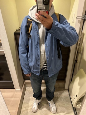 「アイテム（ブルゾン）」を使った、うままさん（メンズ・172cm・50代）の秋コーディネート